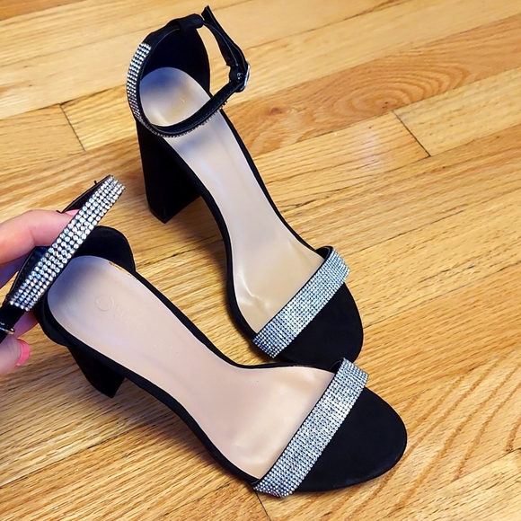 Bling rhinestone heels - Picture 2 of 11